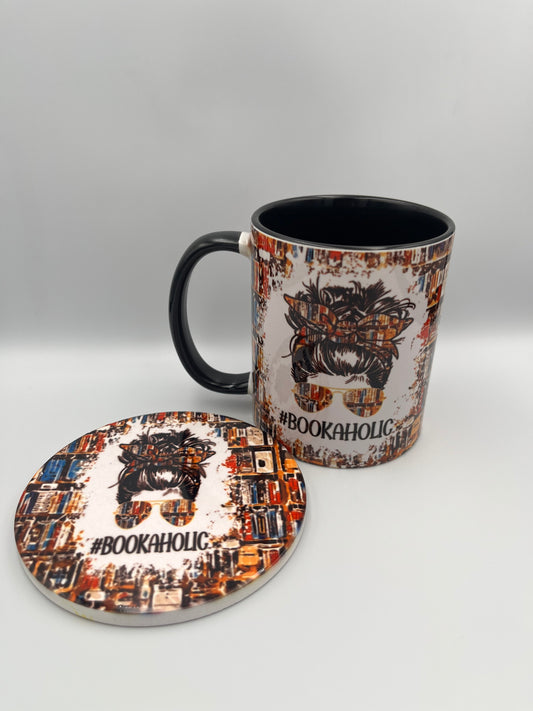 #Bookaholic Mug – For the Passionate Reader in You