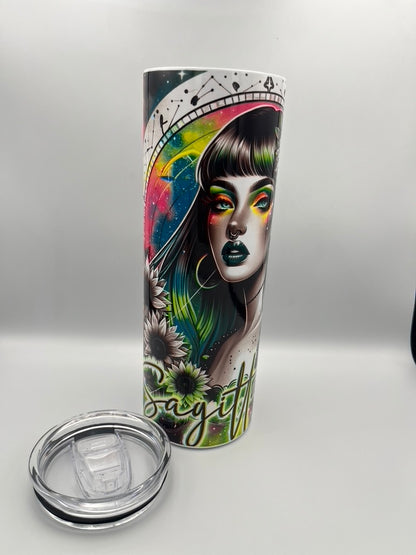 Cosmic Starsign Beauty: 550ml Stainless Steel Tumbler