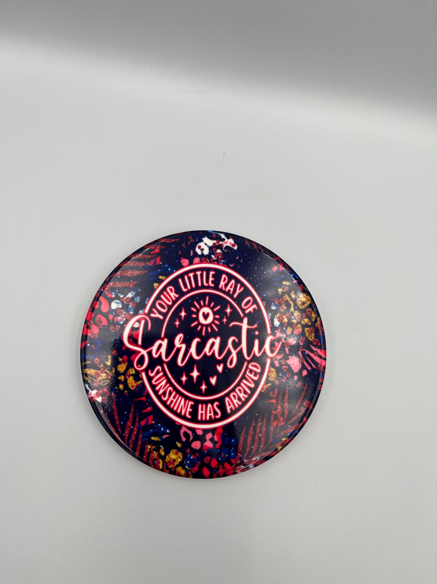 "Your Little Ray of Sarcastic Sunshine Has Arrived" Mug – Bright, Bold, and Full of Sass!