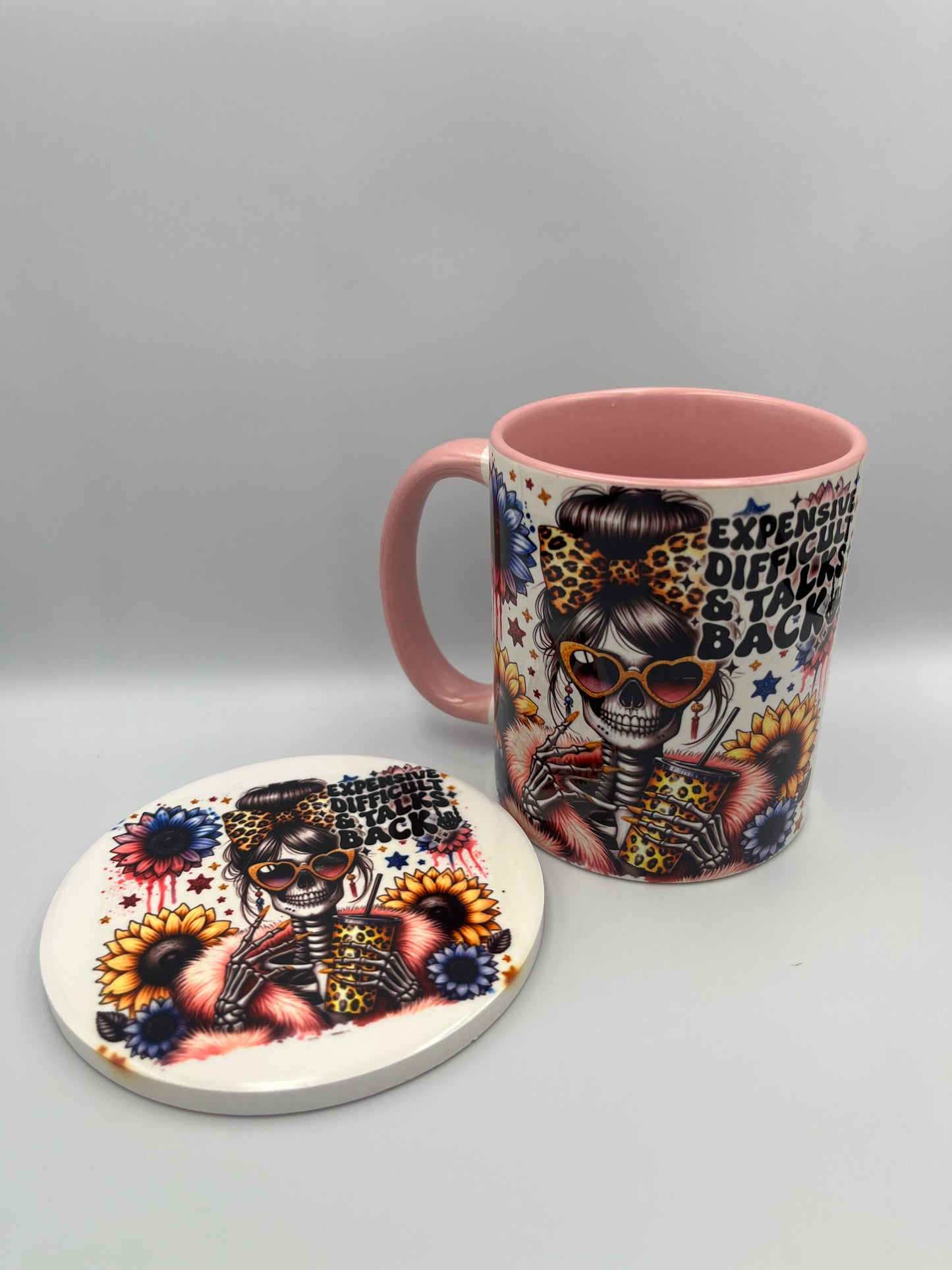 "Expensive, Difficult, and Talks Back" Mug – A Bold Statement in Every Sip