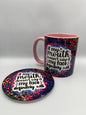 "If My Mouth Doesn't Say It, My Face Definitely Will" Mug – For Those Who Don’t Hold Back!
