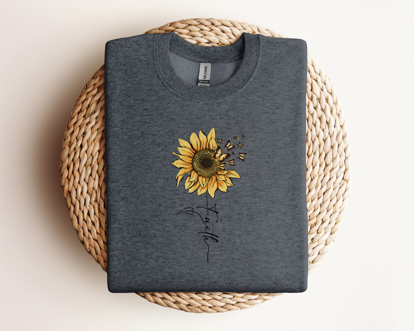Sunflower & Butterflies Eco Tee