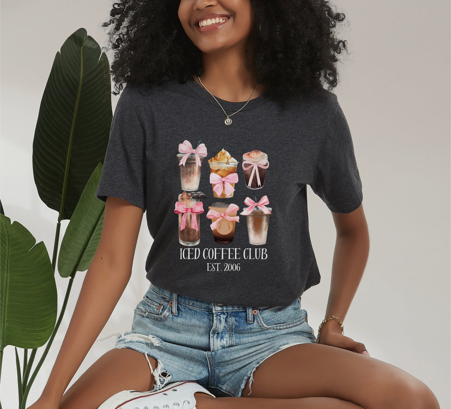 Ice Coffees & Bows Eco Tee