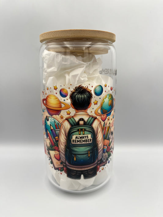 500ml Boys Motivational Space Tumbler