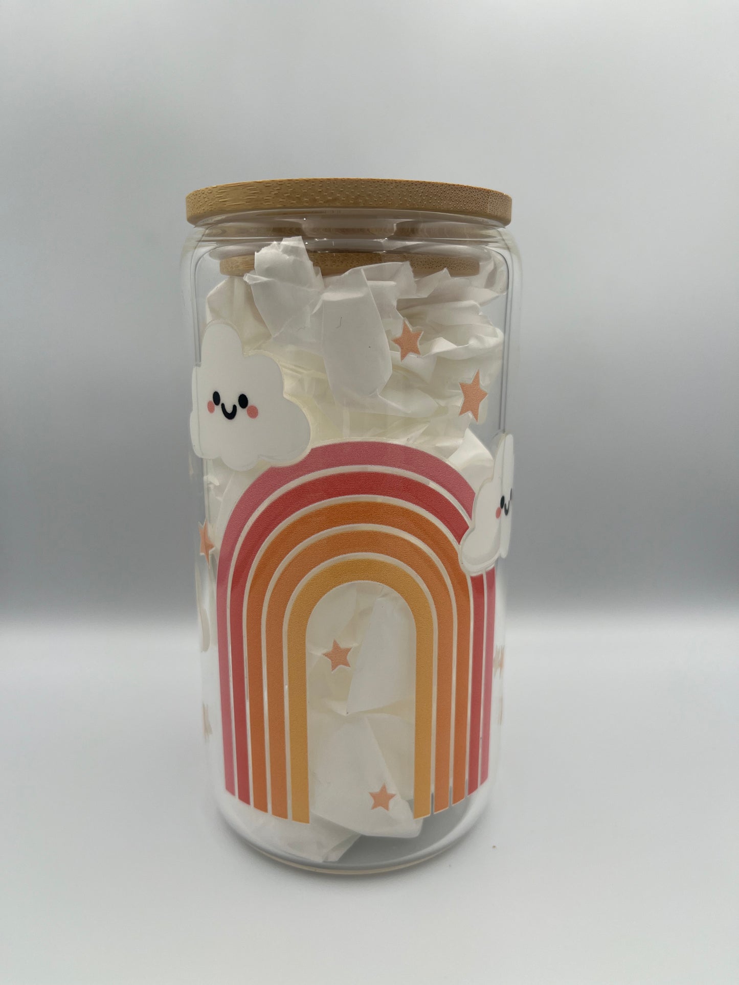 500ml Magic Sky Rainbow and Clouds Tumbler