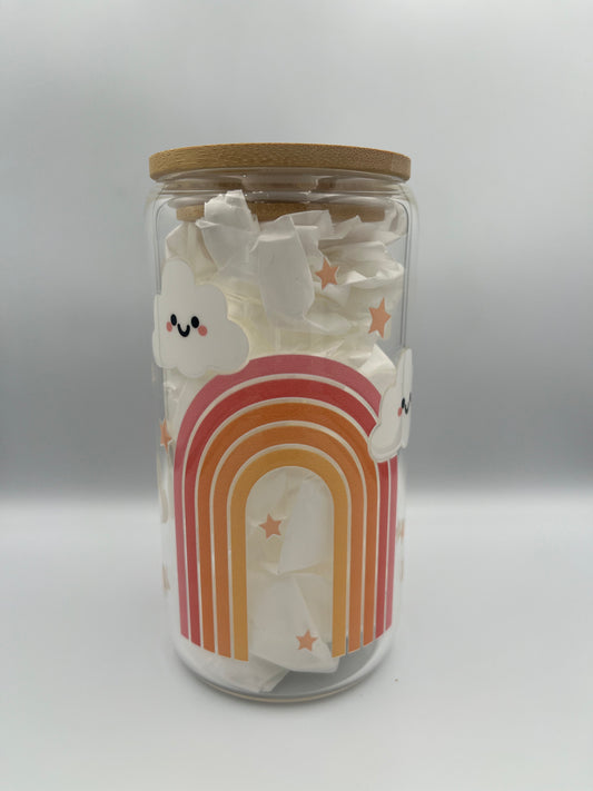 500ml Magic Sky Rainbow and Clouds Tumbler