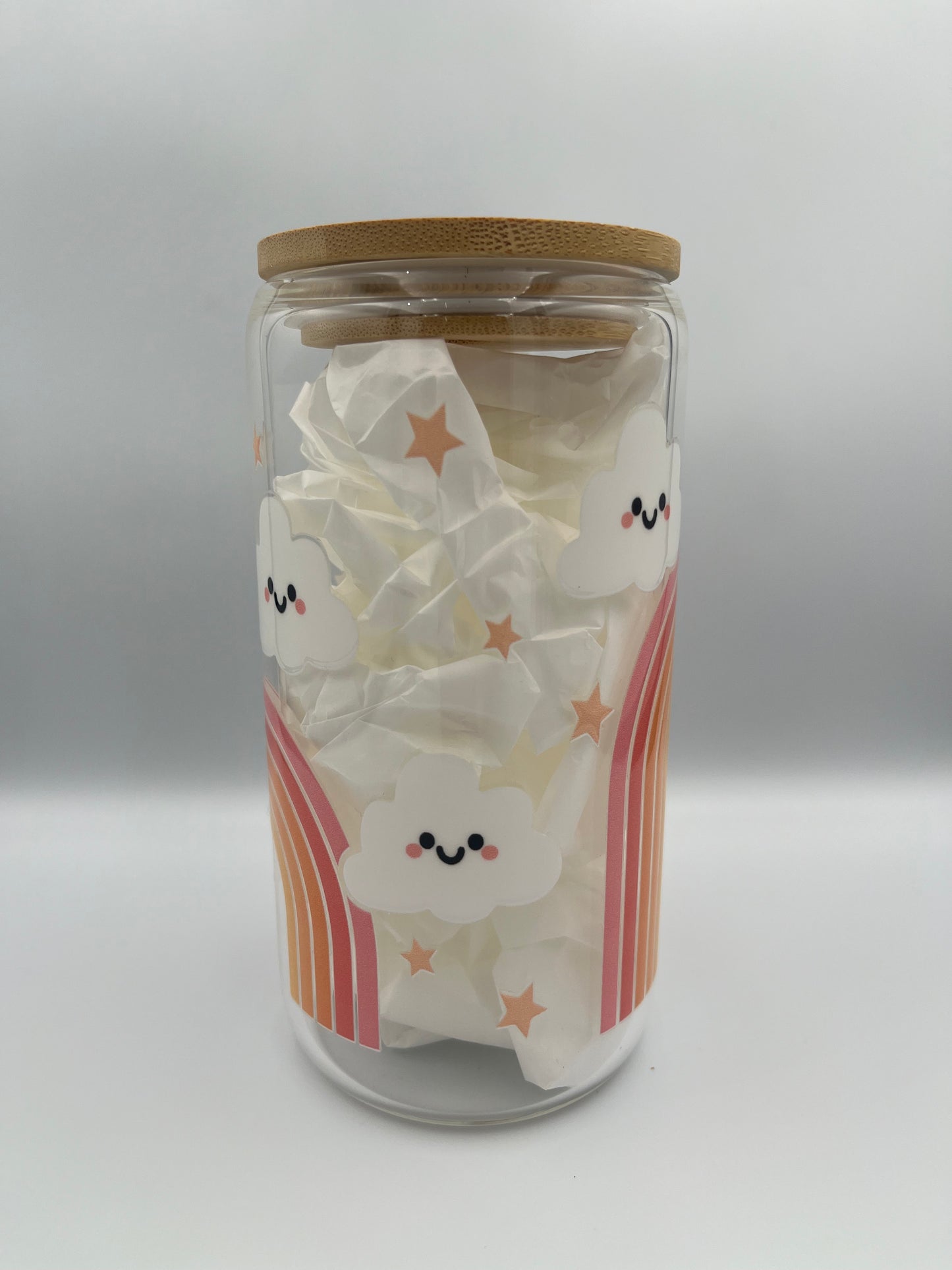 500ml Magic Sky Rainbow and Clouds Tumbler