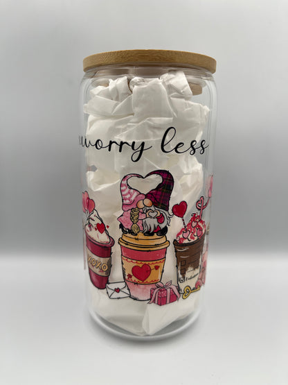 500ml Love More Worry Less Tumbler