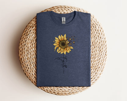 Sunflower & Butterflies Eco Tee
