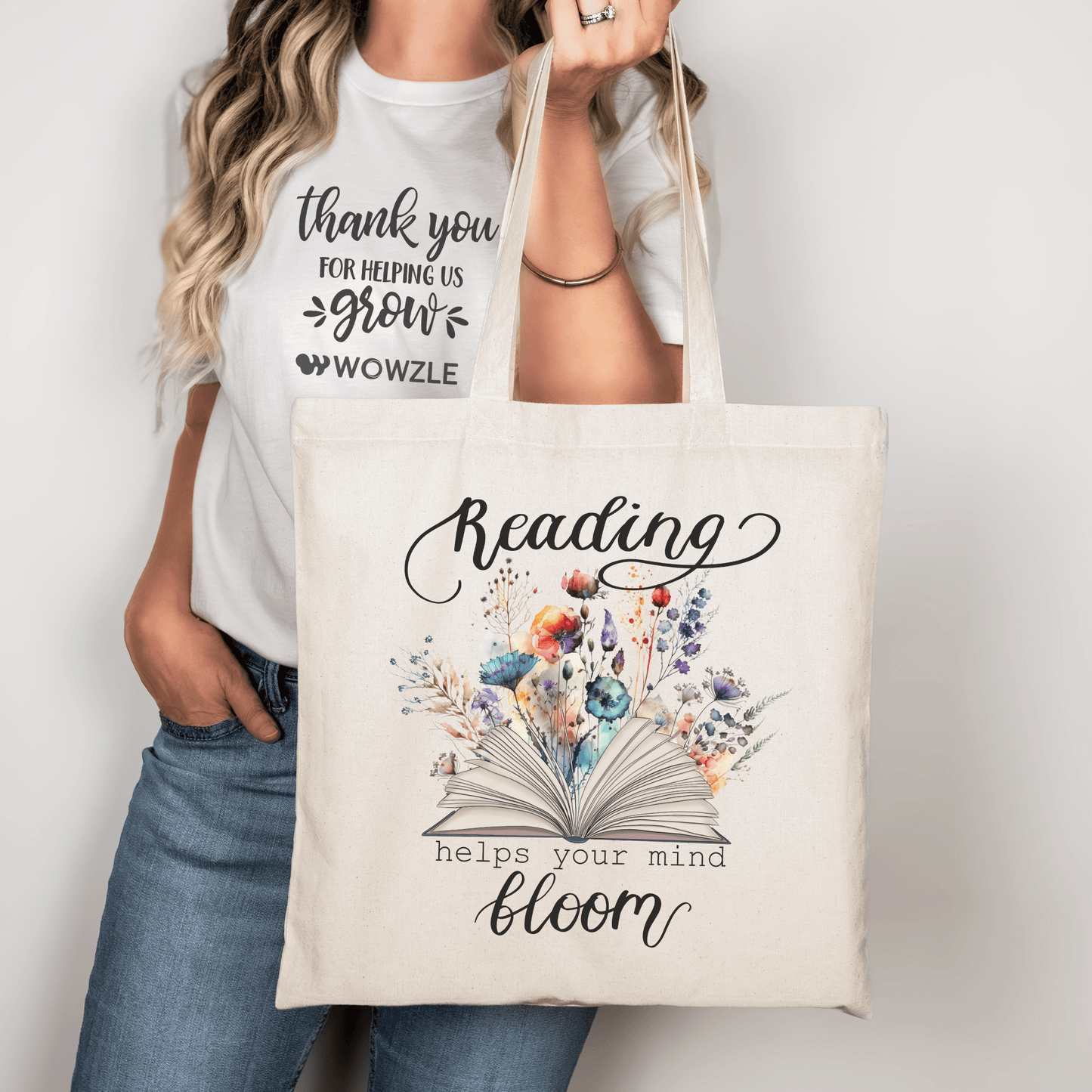 Reading Helps The Mind Bloom