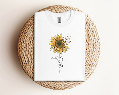 Sunflower & Butterflies Eco Tee