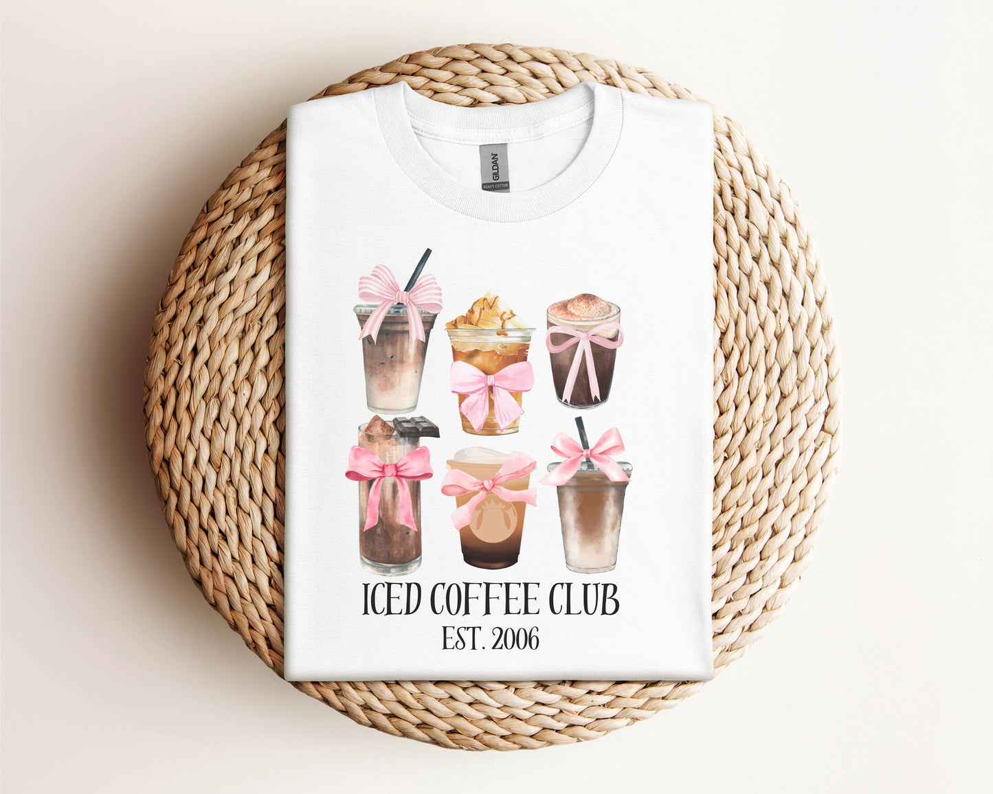 Ice Coffees & Bows Eco Tee