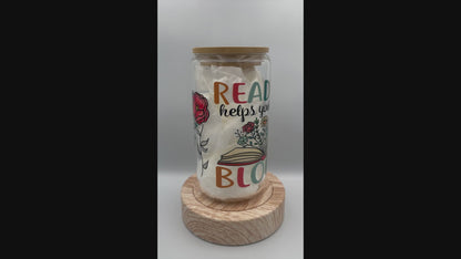 500ml Reading Helps your Mind Bloom