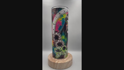 Cosmic Starsign Beauty: 550ml Stainless Steel Tumbler